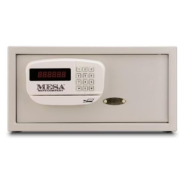 Mesa Safe MHRC916E-WHT Hotel Safe with Card Swipe; White, Mesa Safe, Mfr#: MHRC916E-WHT